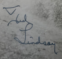 Load image into Gallery viewer, Ted Lindsay Autographed B&W Photo Detroit Red Wings NHL Hockey JSA Signed VTG