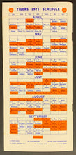 Load image into Gallery viewer, 1971 Detroit Tigers Baseball Media Guide Vintage MLB Press TV Radio Program