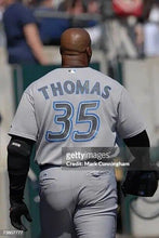 Load image into Gallery viewer, Frank Thomas Team Issued Game Used Toronto Blue Jays Road Grey Jersey MLB Holo