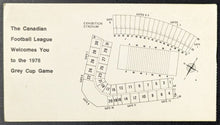 Load image into Gallery viewer, 1978 CFL 75th Grey Cup Game Program + Ticket Edmonton Eskimos Alouettes Football