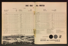 Load image into Gallery viewer, 1962 Houston Colt 45s Yearbook The Souths First & Only MLB Team Astros Baseball