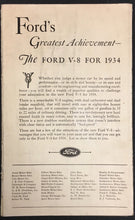 Load image into Gallery viewer, 1933 International Hockey League Program Detroit Olympia Stadium vs Tecumsehs