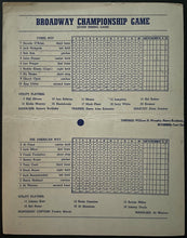 Load image into Gallery viewer, 1939 Madison Square Garden Women's Men's Softball Program Celebrity Players