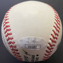 Load image into Gallery viewer, Tim Raines Autographed Signed National League Rawlings Baseball Expos JSA COA
