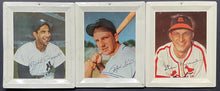 Load image into Gallery viewer, 1952 Wheaties Premium Tin Trays Ralph Kiner Phil Rizzuto Stan Musial MLB Vintage