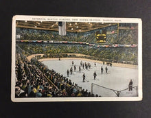 Load image into Gallery viewer, 1930 NHL Hockey Game Played At Boston Gardens New North Station Post Card Post