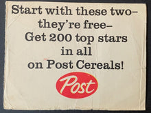 Load image into Gallery viewer, 1962 Mickey Mantle Life Magazine Post Cereal Trading Card #5 New York Yankees