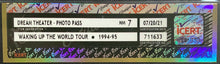 Load image into Gallery viewer, 1994-95 Dream Theater Waking Up The World Photo Pass Vintage Concert icert NM 7