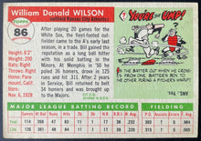 Load image into Gallery viewer, 1955 Topps Baseball #86 Bill Wilson Kansas City Athletics Vintage MLB Card