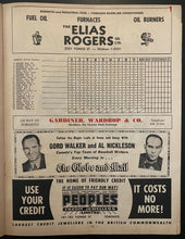 Load image into Gallery viewer, 1954 Signed Toronto Maple Leafs Baseball Autographed Program Clemente in Lineup
