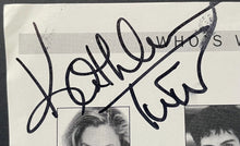 Load image into Gallery viewer, 2002 Kathleen Turner+Jason Biggs Signed The Graduate Playbill Autographed JSA