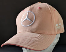 Load image into Gallery viewer, Mercedes Benz Racing Hat Embroidered AMG Petronas MotorSports Gran Turismo Pink