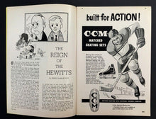 Load image into Gallery viewer, 1958 Maple Leaf Gardens NHL Hockey Program VTG Leafs vs Rangers Billy Harris