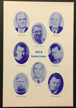 Load image into Gallery viewer, 1974 Hockey Hall Of Fame Annual Induction Dinner Program Vintage NHL C.P Voss