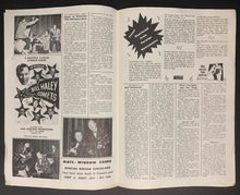 Load image into Gallery viewer, 1957 Bill Haley And His Comets Press Book Vintage Music Program
