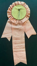 Load image into Gallery viewer, 1916 Greater Toronto Poultry Show Ribbon + Vintage Pinback Best Female In Show
