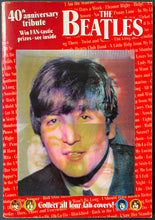 Load image into Gallery viewer, 2003 Beatles 40th Anniversary Booklet John Lennon Hologram Cover Vintage Fab 4