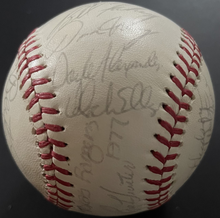 Load image into Gallery viewer, 1977 Texas Rangers Team Signed Autographed American League Baseball x25 Ellis