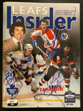 Load image into Gallery viewer, 1993 NHL Hockey Hall of Fame Game Program Signed Autographed Gillies Federko +1