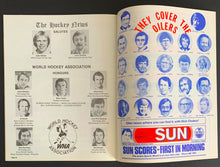 Load image into Gallery viewer, 1978 Northlands Coliseum Hockey Program Oilers vs Stingers Wayne Gretzky Rookie
