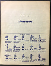 Load image into Gallery viewer, 1966 Junior Ontario Rugby Football Union Program Oakville Colts Brantford Bisons
