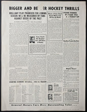 Load image into Gallery viewer, 1934 Charlie Conacher Oversized General Motors Radio Broadcast Promotional Print