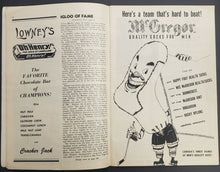 Load image into Gallery viewer, 1954 Maple Leaf Gardens Stanley Cup Semi Final Program Toronto Leafs v Red Wings