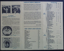 Load image into Gallery viewer, 1970 Playback Record Industry Newsletter + Concert List Advertising Promo VTG