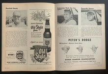 Load image into Gallery viewer, 1968 Miller 200 Late Model Stock Car Race Program Driver Saltovella Autographed