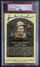 Load image into Gallery viewer, Sparky Anderson Autographed Signed MLB Hall of Fame Postcard PSA Cincinnati Reds