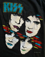 Load image into Gallery viewer, Kiss Asylum World Tour 1985/86 Concert T-Shirt Size Large Original Screen Stars