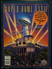 Load image into Gallery viewer, 1993 NFL Football Super Bowl XXVII program Dallas Cowboys Buffalo Bills Vintage