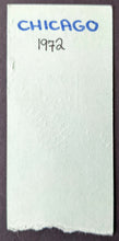 Load image into Gallery viewer, 1972 Varsity Stadium Rock Concert Ticket Headline Band Chicago Vintage Music