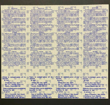Load image into Gallery viewer, 1987 MLB Baseball Toronto Blue Jays World Series Phantom Ticket Strip of 4