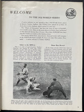 Load image into Gallery viewer, 1958 New York Yankees v Milwaukee Braves MLB World Series Baseball Program Vtg