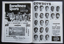 Load image into Gallery viewer, 1984 Rich Stadium NFL Program Buffalo Bills vs Dallas Cowboys Jack Kemp