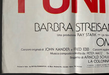 Load image into Gallery viewer, 1975 Barbra Streisand Funny Lady Large Two-Sheet Poster Italian Marketed Poster