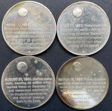 Load image into Gallery viewer, America In Space First Edition Franklin Mint Issued 24 Coin Sterling Silver Set