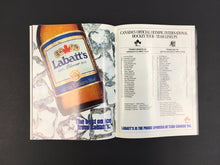 Load image into Gallery viewer, 1983 Team Canada Hockey Vs USA Signed Cover Blair Howell Sullivan NHL Autographs