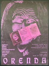 Load image into Gallery viewer, 1971 Orenda Rock Concert Handbill Vintage Lighthouse Crowbar Mainline Manchild