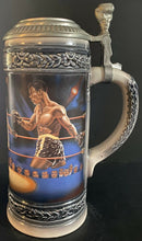 Load image into Gallery viewer, 1991 Vintage Anheuser Busch Budweiser Joe Louis Sports Legend Stein COA