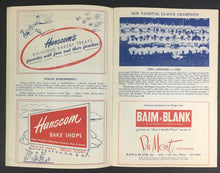 Load image into Gallery viewer, 1951 Mickey Mantle New York Yankees First MLB Game Program + Baseball Ticket