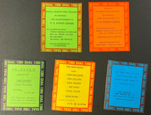 Load image into Gallery viewer, CHAM Chart Radio Survey Lot x5 Hamilton Canada Music 1970's George Harrison