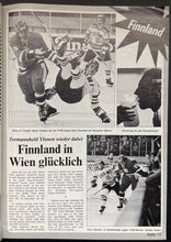 Load image into Gallery viewer, 1977 World Ice Hockey Championship Program Vienna Austria NHL IIHF Vintage