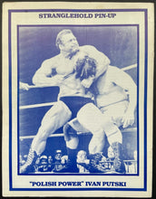 Load image into Gallery viewer, 1984 Andre the Giant vs. Iron Sheik Stranglehold Program WWF Wrestling Vintage