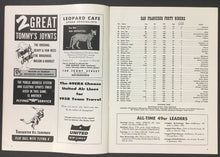 Load image into Gallery viewer, 1958 NFL Football 49ers Program San Francisco Forty Niners v Baltimore Colts Vtg