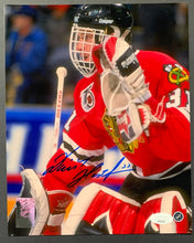 Load image into Gallery viewer, Dominik Hasek Autographed Photo Chicago Blackhawks NHL Hockey Signed JSA COA