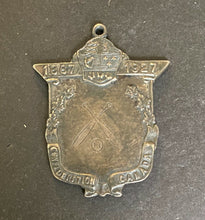 Load image into Gallery viewer, 1927 Vintage Sterling Silver Baseball Medal 60th Ann. Canadian Confederation
