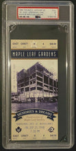 Load image into Gallery viewer, 1998 Toronto Maple Leafs Vtg Hockey Ticket Memories & Dreams MLG NHL PSA 5