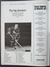 Load image into Gallery viewer, 1982 Maple Leaf Gardens 50th Anniversary NHL Program Toronto Leafs Winnipeg Jets